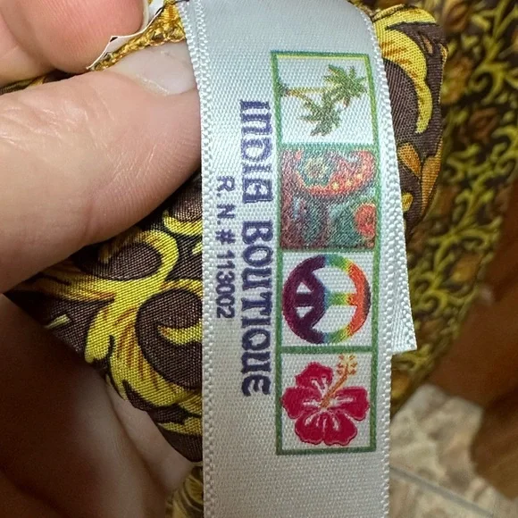 Stunning Brown and Gold Backless Dress​ - Picture 6 of 7